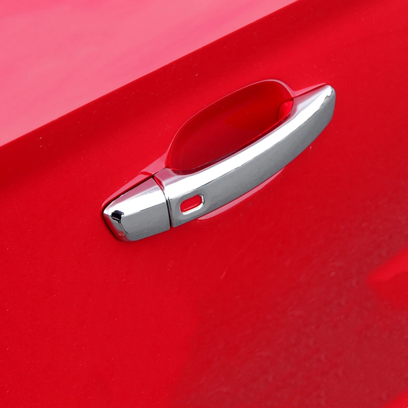 

Стайлинг автомобиля, наружная дверная ручка, рамка, декоративная накладка для Audi A3 8V 2014-2018, внешние аксессуары с левым рулем, наклейки