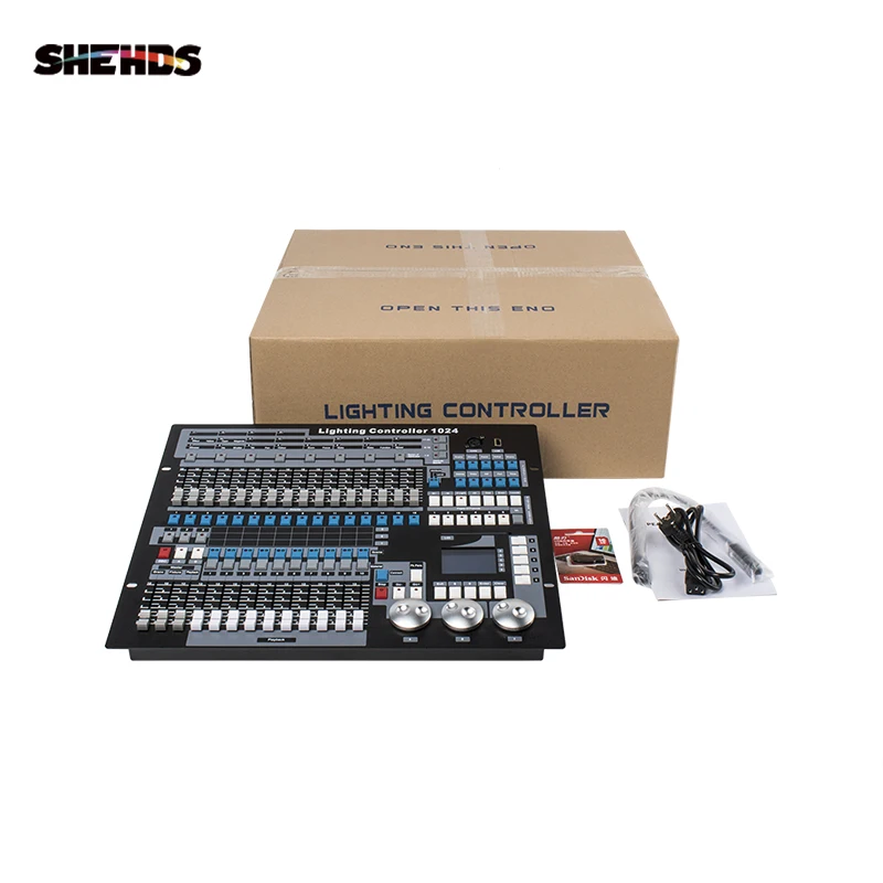 Imagem -06 - Dmx Console com Efeito Stage Pelo Controlador Dmx Movendo a Luz Principal Aplicar para dj Disco 1024 384 512 240a