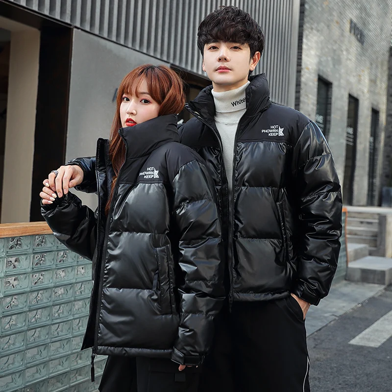 Men's 2021 Winter Down Jacket Thick Warm White Duck Down Parkas Coat For Men Women Couple Hooded Jackets Parkas Men Windbreaker