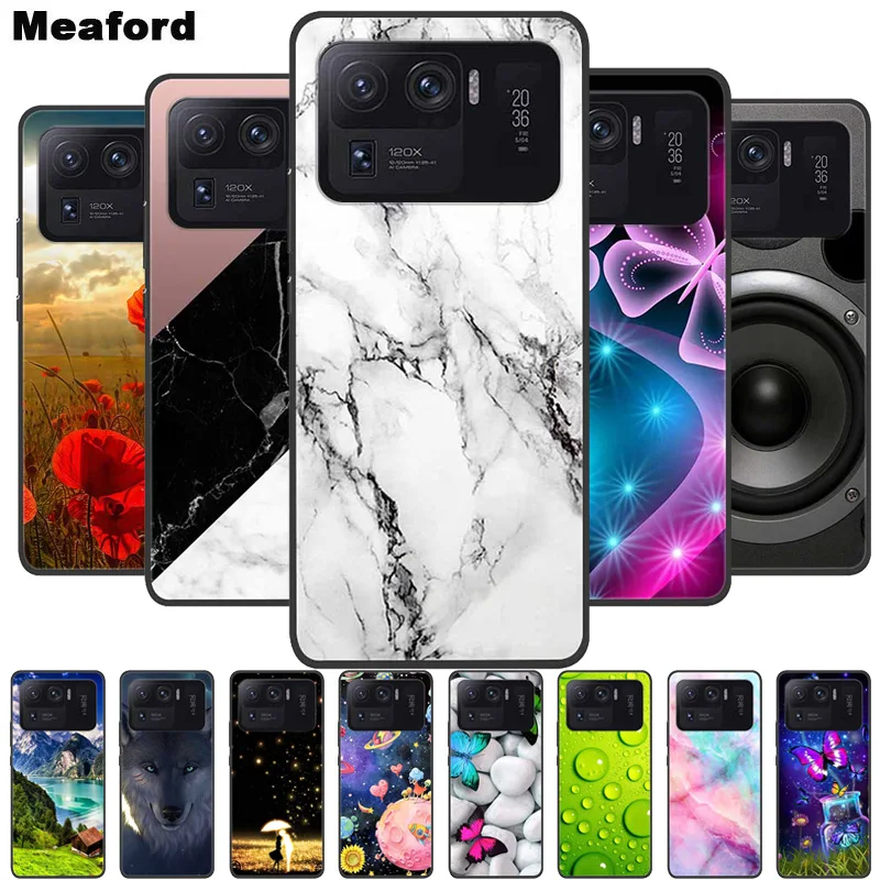 

Чехол для Xiaomi Mi 11 Ultra, мраморный Мягкий силиконовый чехол-накладка для Xiaomi Mi 11 Ultra, чехол для телефона Mi 11 Ultra 6,81 дюйма, чехол, сумка