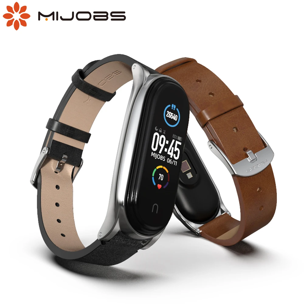 For Mi Band 5 Strap for Mi Band 4 3 Microfiber PU Leather Wristbands Bracelet for Xiaomi Correas Miband Replacement Wrist Belt