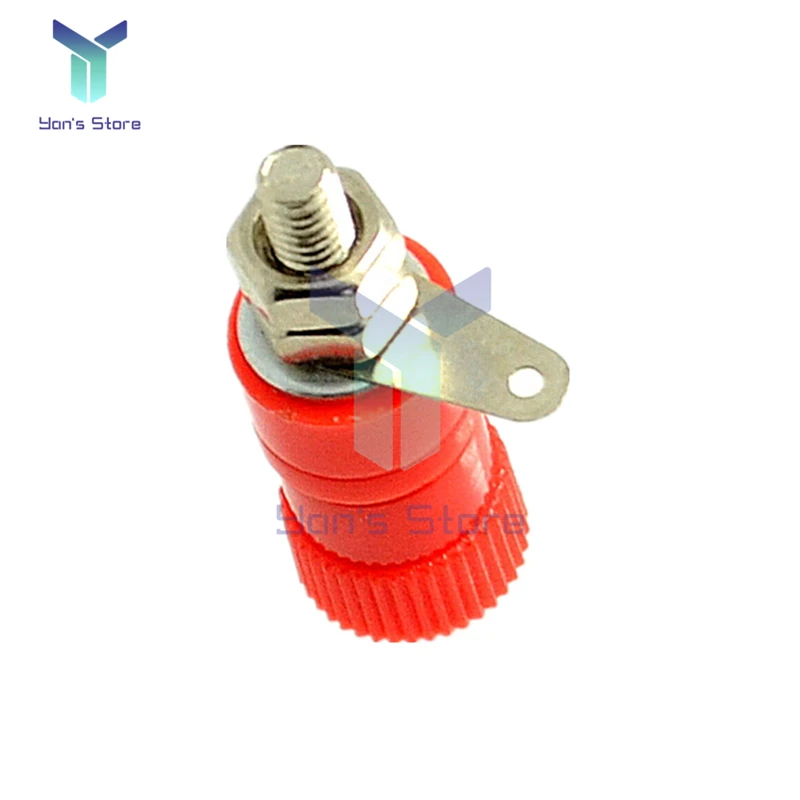 2 Chiếc 1 Đôi JS-910B 4Mm Ổ Cắm Nữ Ràng Buộc Chuối Cắm Bài Thiết Bị Đầu Cuối Cho Loa Âm Thanh Nhỏ Hơn 5A Và 1KV