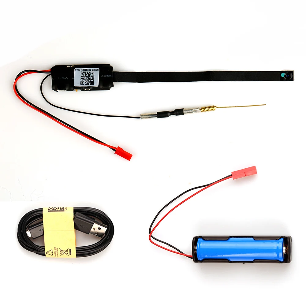 كاميرا فيديو صغيرة P2P IP Full HD 1080P ، كاميرا فيديو مرنة مع شبكة ، كشف الحركة ، دعم بطاقة TF