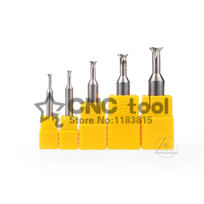 HRC60 TiCN Coated Solid Carbide Dovetail Milling Cutter End Mill 3 4 5 6 8 10 12 14 16 20mm*45/60/75Degree Alloy Straight Shank