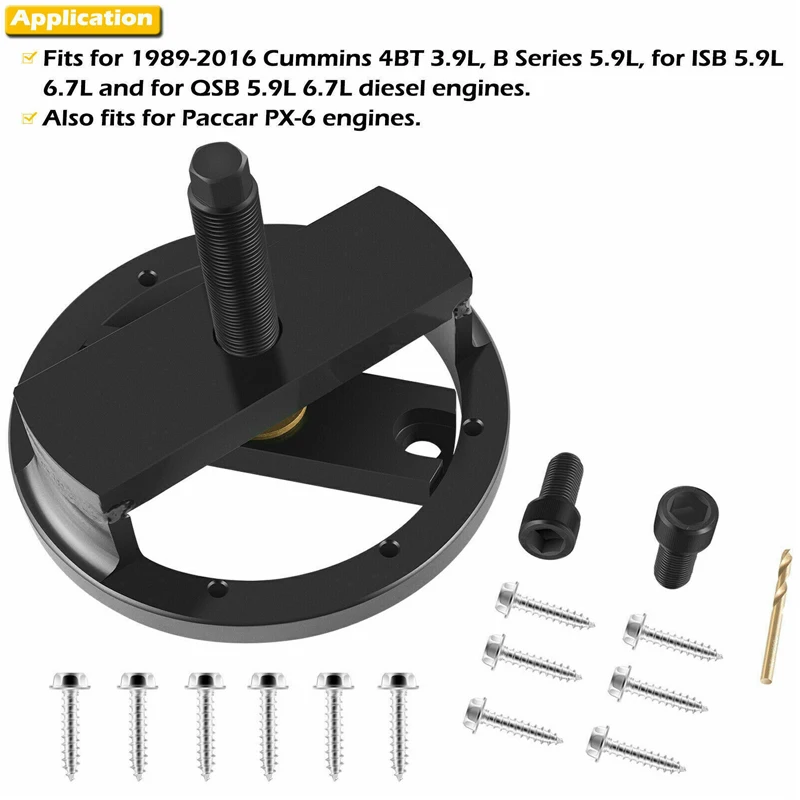 3164660 Rear Crankshaft Seal Remover and Installer Tool for Cummins 4BT 3.9L¸ B Series 5.9L¸ ISB 5.9L 6.7L and QSB 5.9L 6.7L