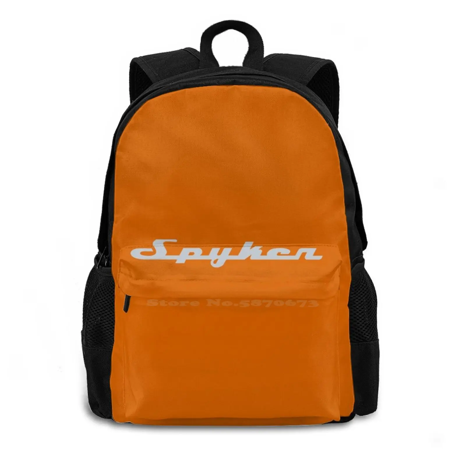 Akulalinekngene Teen College Student Backpack Laptop Travel Bags Spyker Spyker C8 Spyker Cars Automobile Make Spyker C8 Spyker