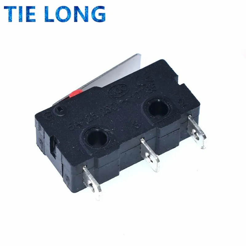 10pcs/lot KW11 Limit Switch, 3 Pin N/O N/C High quality All New 5A 250VAC KW11-3Z Micro Switch Factory