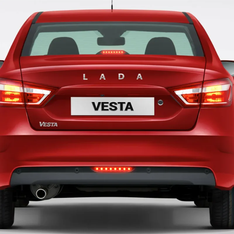 Metal Sticker Letters Emblem Decoration Rear Trunk Badge stickers For Lada Vesta Niva Samara Kalina Largus Priora Xray Granta