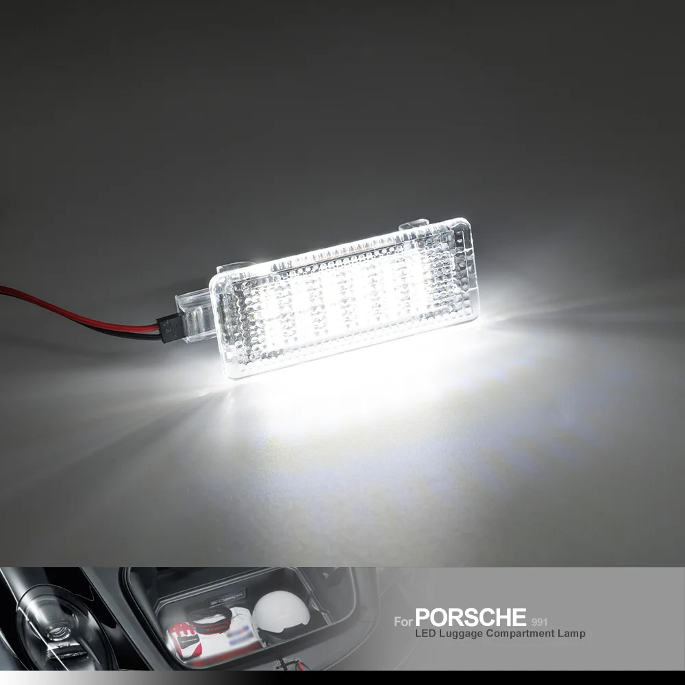 1x LED front Trunk Luggage Compartment Lights For Porsche 911 991 2012 2013 2014-2020 Cayman Boxster  981 718 982 Interior Lamp