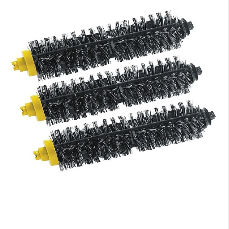 3Pcs แปรงขนแปรงสำหรับ Irobot Roomba 620 630 650 Series เปลี่ยนชุด