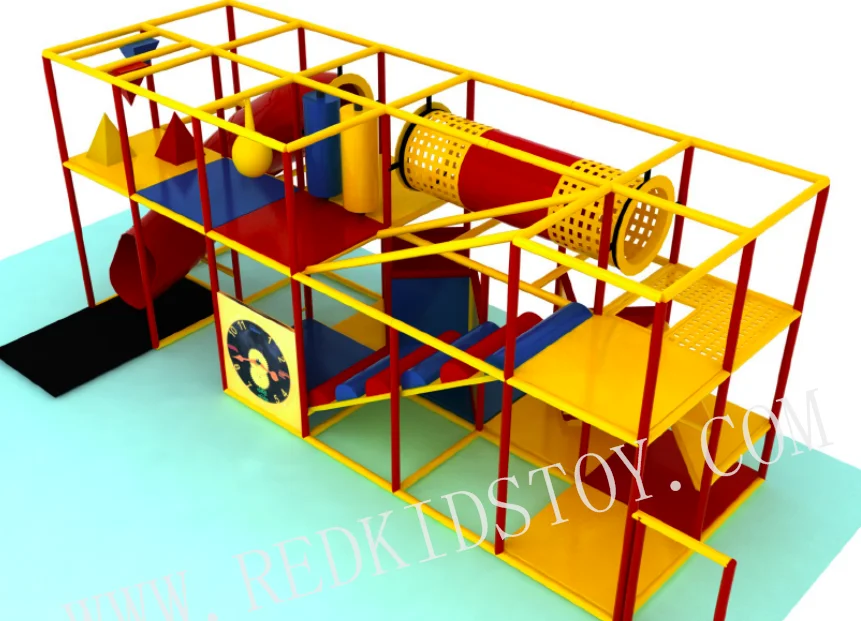 

Custom-made CE Approved Indoor Play Equipment With Tunnels HZ-20200605