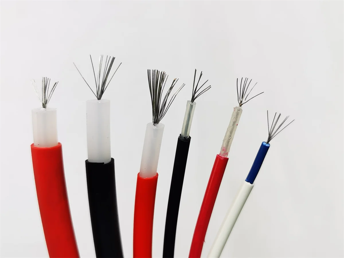 High Voltage Cable Wire 0 - 60kv Red For Air Purifier, Electrostatic Filter, HV Electrode