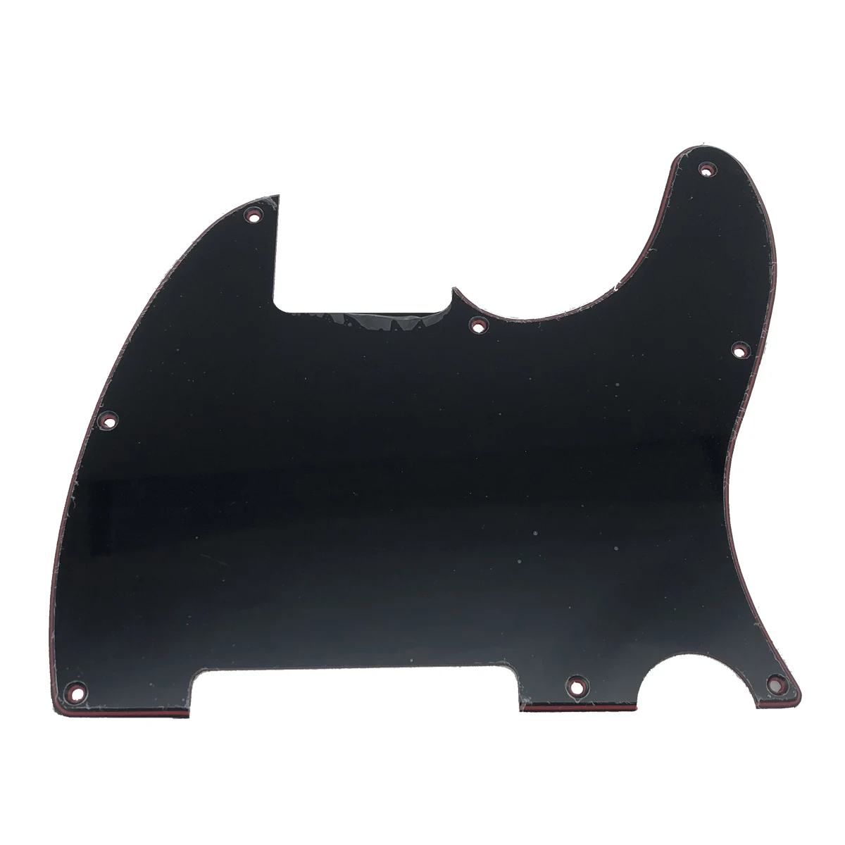 Kaish 8 Holes for Tele TL Blank Pickguard Scratch Plates with screws for Esquire Various Colors for Telecaster