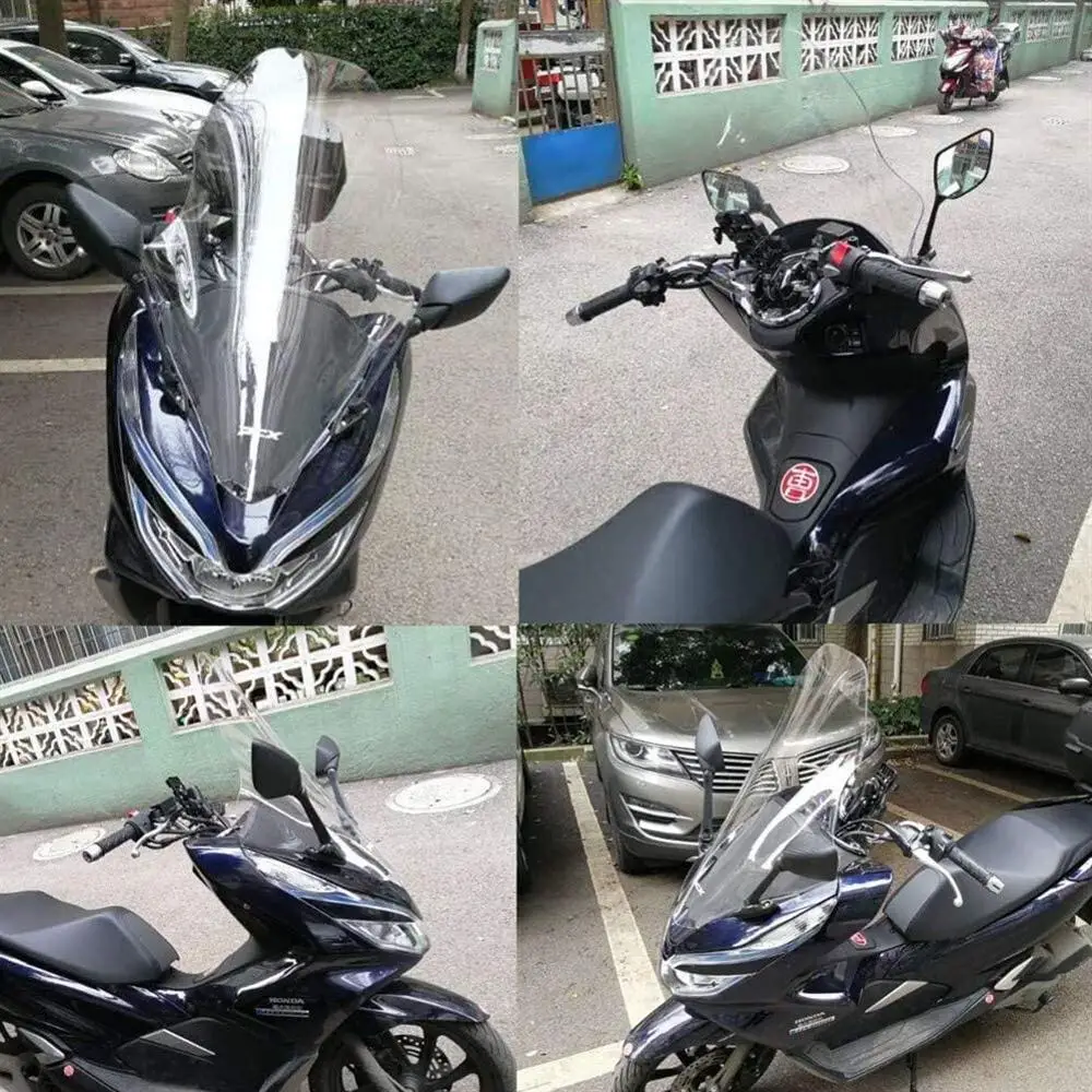 Modified Motorcycle PCX windscreen windshield windscreens wind board deflectors for honda pcx 125 150 2018 2019 2020