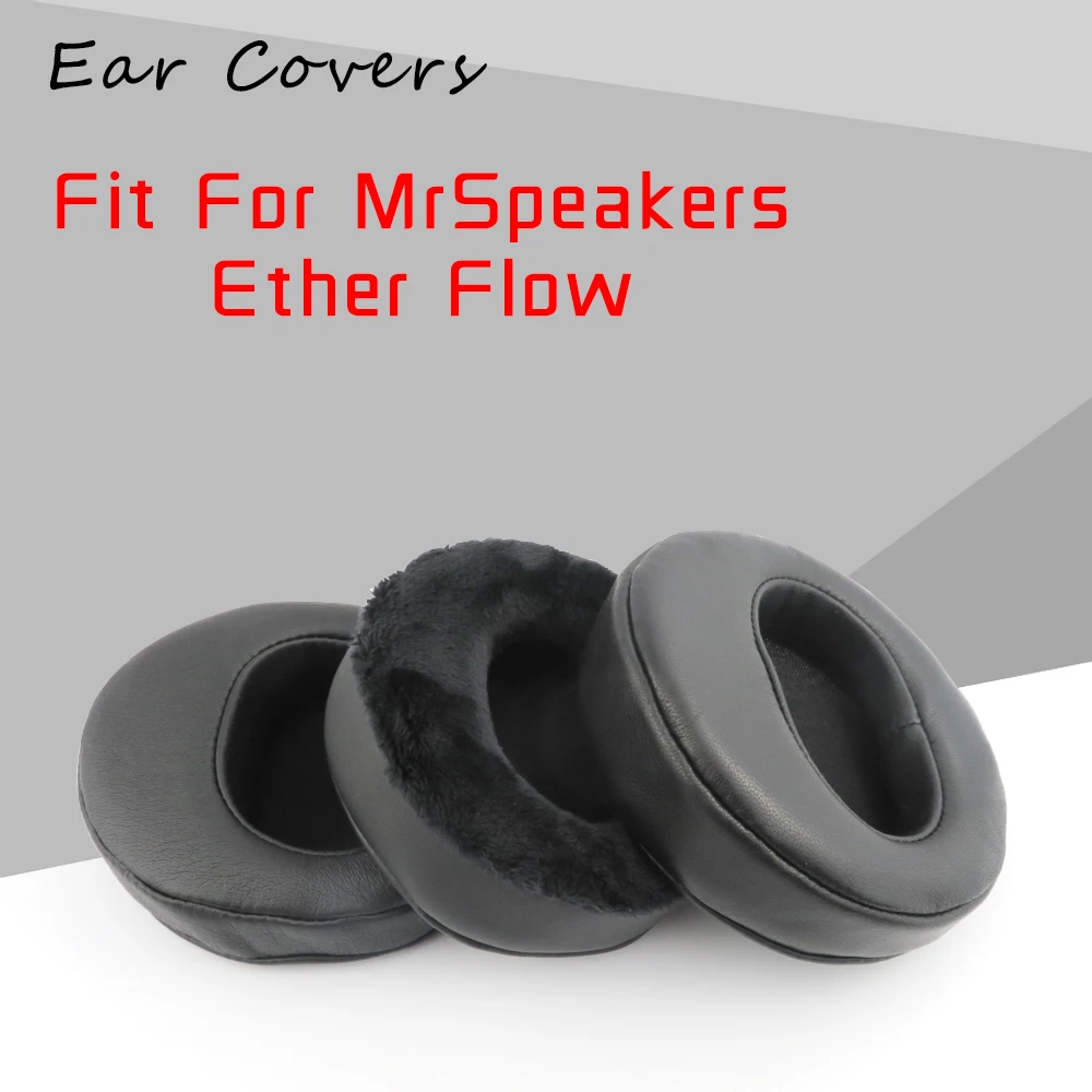 Earpads For MrSpeaker Ether Flow Headphone Sheepskin Ear Pads Bevel Face Replacement Headset Ear Pad