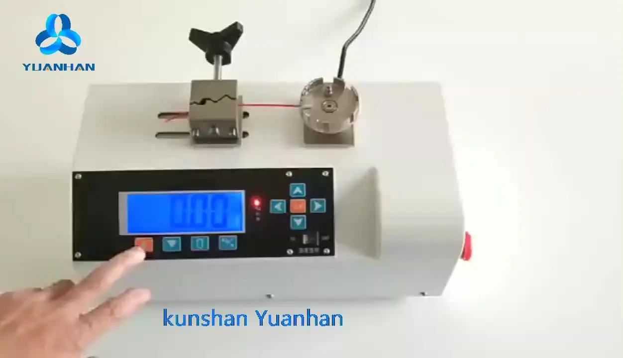 Automatic Test Stand Terminal Pull Out Pull off Force Tester