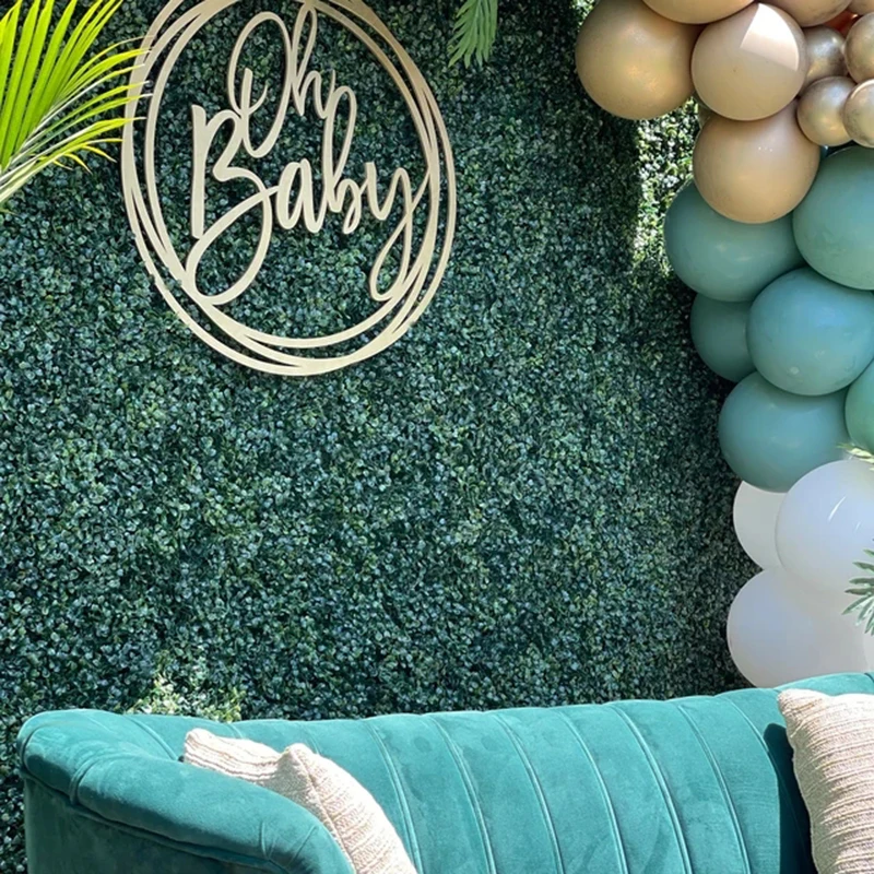 Oh Baby Sign For Baby Shower Wooden Wall hanging First 1 One 1st Birthday Party Baby Shower Decorations Boy Girl Party Decor