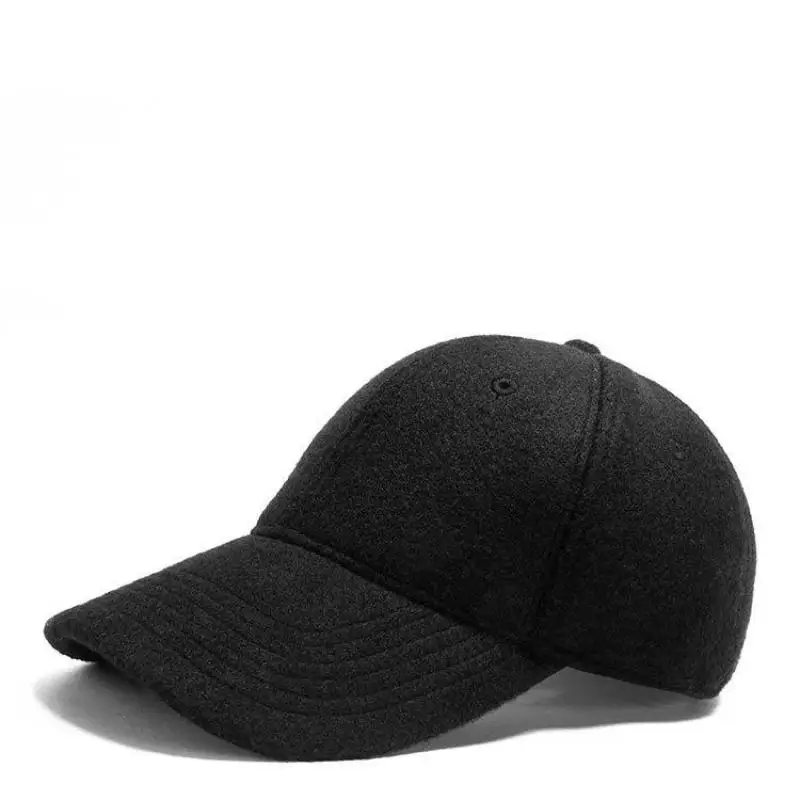 

New Autumn Winter Baseball Cap Thickened Wool Outdoor Warm Hats Caps Men Women Dad Hat Snapback Gorra Hombre Kpop