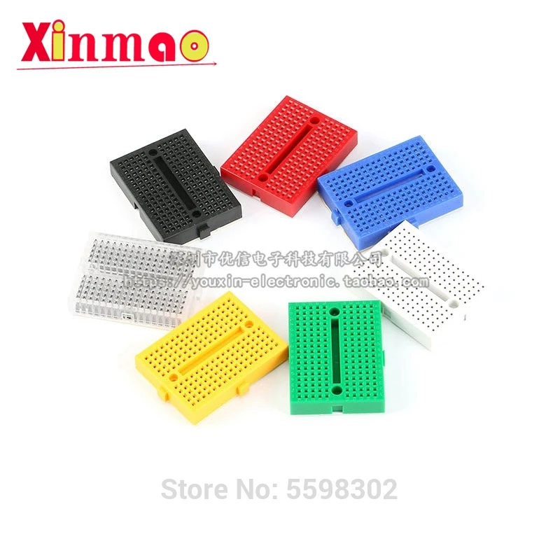 1PCS Breadboard / experimental board / color small breadboard / 35x47mm syb-170 multi color optional