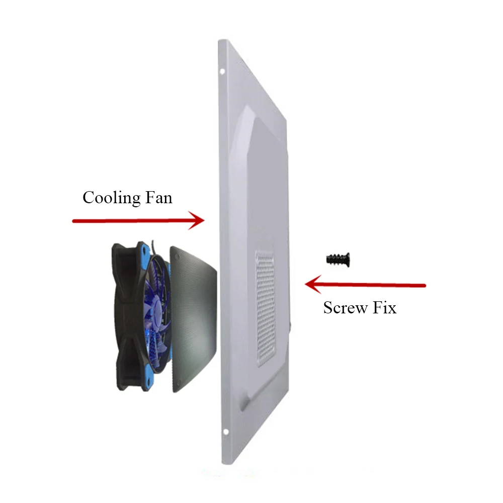 4pcs Washable 8cm PVC Black Dustproof Covers For Desktop Fan Cooling Protector Computer Gaming Case Dust Covers Filter Cover