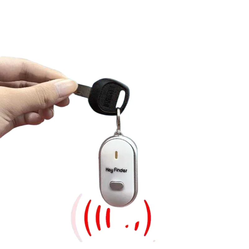 Key Finder Bluetooth-Compatible Smart Anti Lost Device Tag Keychain with Warning Alarm for Pet Wallet Security Protection