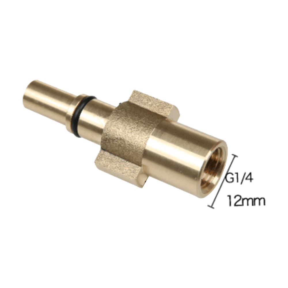 Car Washer Brass Adaptor Snow Foam Gun Connector Lance Joint For AR Makita Black& Deck  Car Cleaning Machine Lance  Adaptor