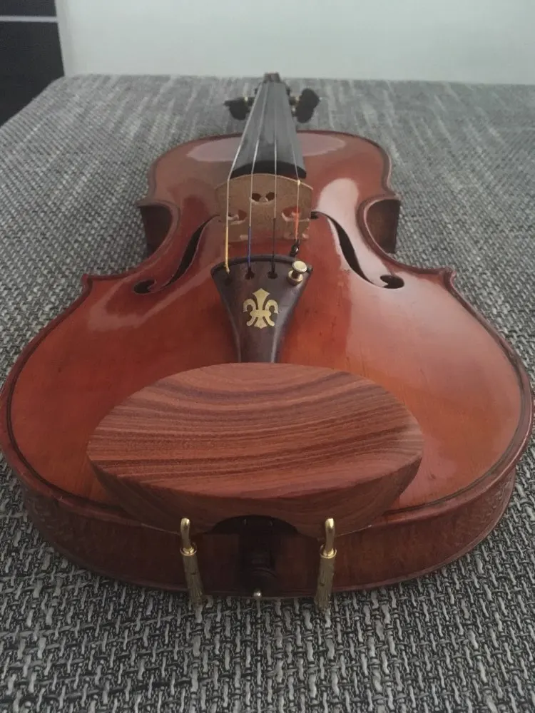 1pcs Great natural rosewood violin 4/4 chinrest ，violin parts