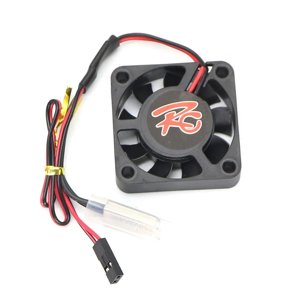 Professional 42MM Motor Temperature Control Cooling Fan Motor Heatsink for Traxxas TRX4 E-REVO UDR SCX10 Rgt RC Car Accessories