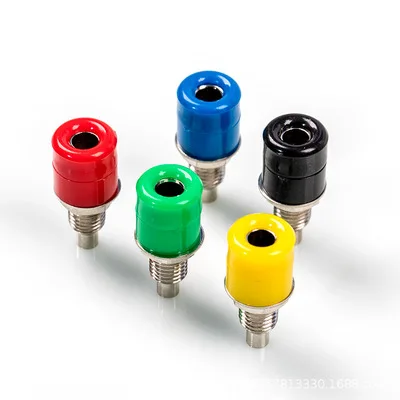 10Pcs 4mm Female Banana Plug Socket Connector Binding Post Amplifier Terminal