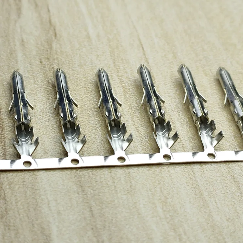 300PCS/1LOT Big 4P 4D IDE Connector Terminals Male Needle For Female Shell