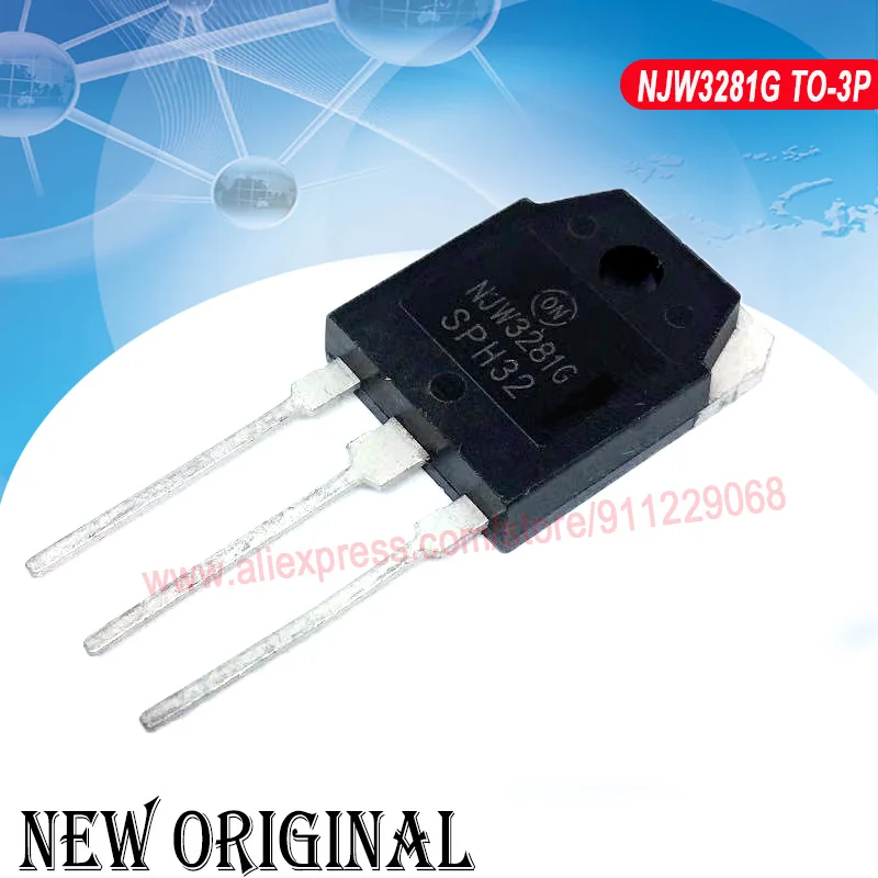 (5 Pieces) NJW3281G TO-3P 250V 15A / NJW21193G 16A 250V / NJW0281G NJW0302G TO-3P