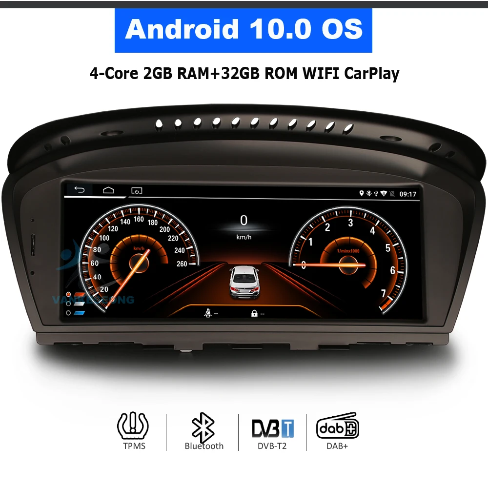 

8.8" 8-Core Android 10 Car Multimedia Video Player DAB Car Radio Stereo GPS Sat Nav for BMW 3 Series E90 E91 E92 E93 CCC CIC