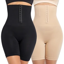 XS Plus Size Bodyshaper Women Slimming Underwear Tummy Body Shaper Panties Girdle High Waist Shapewear Shorts Faja With Hooks