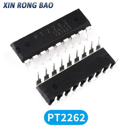 10PCS Wireless Remote Control Transmitter Chip PT2262 DIP18 PT2262 DIP New and Original IC