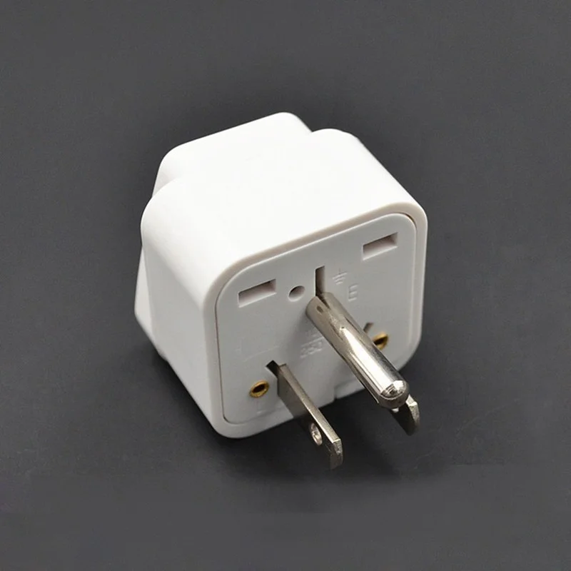 3pin US To AU UK EU Plug Adapter Converter Euro HK Australia to USA America Japan JP Canada CA 3 PIN Charger Converter Plug