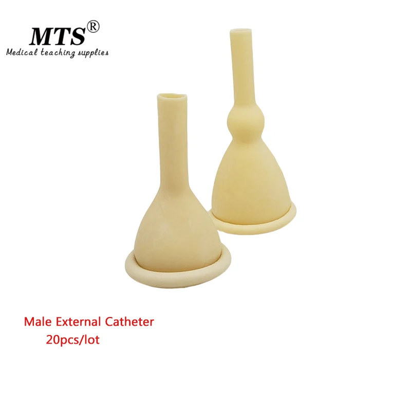 MTS Male External Catheter Disposable Medical urology catheter Single Use 100% Latex 10pcs/lot