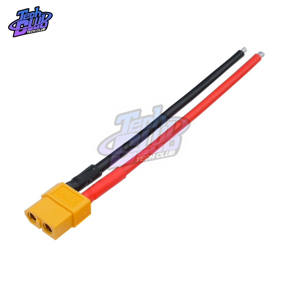 Connettore XT60 femmina/maschio 10CM XT60 batteria maschio femmina connettore spina con cavo in Silicone 14 AWG