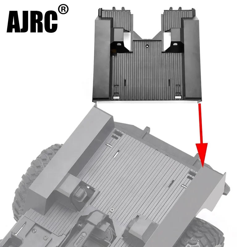 For Traxxas Trx-4 Trx4 Defender Integrated Rear Wheel Cover Rear Floor, Rear Bucket Floor, Rear Floor, Rear Compartment G156b