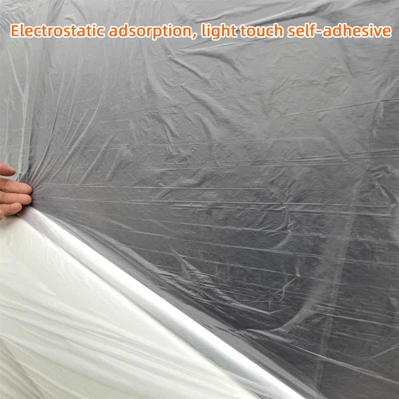Car Spray Paint Masking Film Furniture Decoration Dust-proof Baking Room Paint Spraying Protection High Temperature Resistance