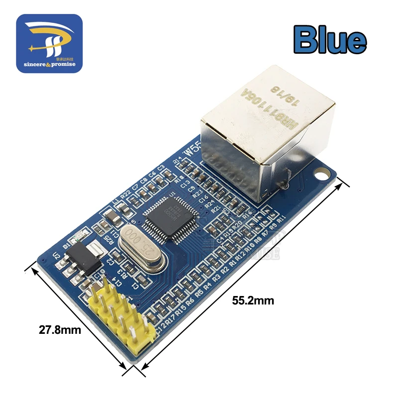 Smart Electronics USR-ES1 SPI To LAN W5500 Ethernet Network Module Hardware TCP / IP 51/STM32 Microcontroller Program Over W5100