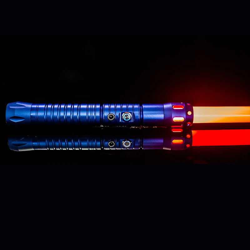 Light Saber Zwaard Stok Verwijderbare Dueling Led Lightsaber Met Foc Lock Up Metalen Gevest Blaster Kinderen Gift Jongens Speelgoed Zwaard