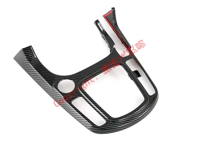 

Внутренняя ручка переключения передач в стиле углеродного волокна, накладка, панель для KIA Seltos 2019 2020, автомобильные аксессуары, наклейки