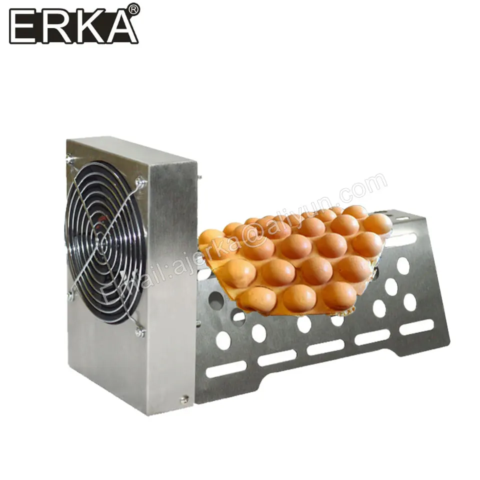 ERKA 220V commercial egg waffle fan machine Cooling machine Infrared induction cooling stereotyped cooling fan Automatic 110V