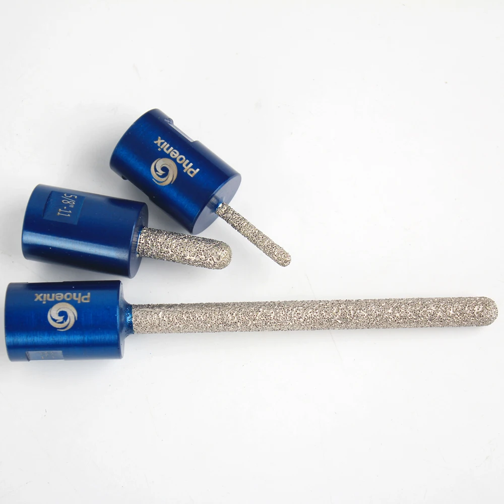 Raizi 1 Pc punta da rastrellamento per malta diamantata brasata sottovuoto per la rimozione di mattoni da rastrellamento per malta 4*25 8*25 8*100