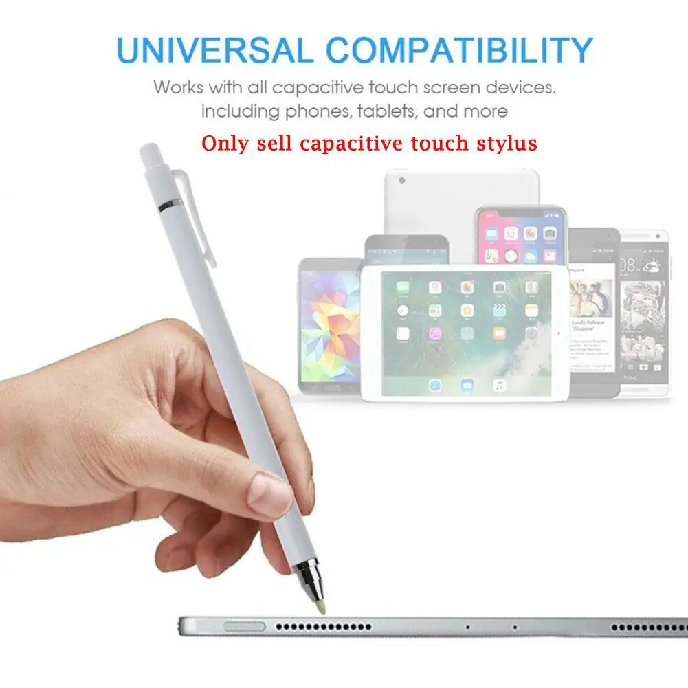 Universal Stylus Stift Dual Weichen Schreibfedern Bildschirm Kapazitiven Stylus Stift für Mobile Android Phone Smart Bleistift Zubehör