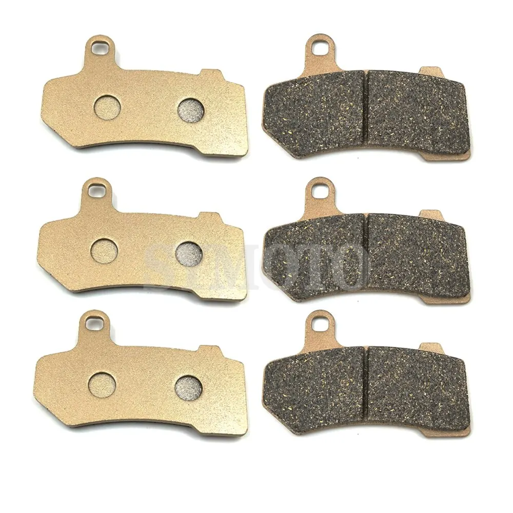 

Front Rear Brake Pads For Harley Davidson FLTRU Road Glide Ultra 2011-2012 2016 2017 2018 FLHTC Electra Glide Classic 2008-2012