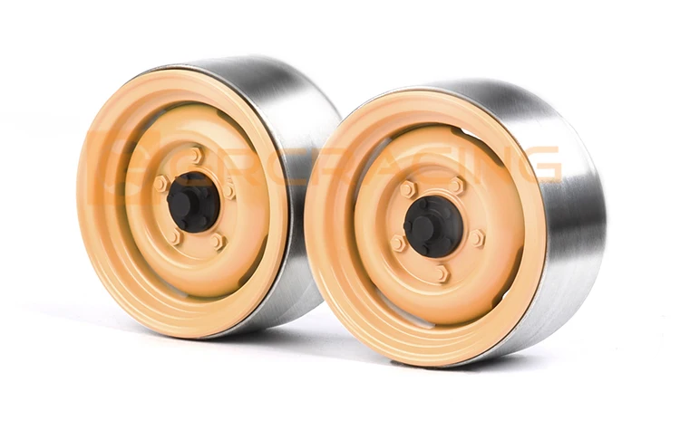 Ajrc 1,9 Zoll Camel Cup Wheels Retro Metallräder für Kletterauto für 1/10 Rc Kletterauto Traxxas Trx4 Rgt Axial Scx10 Rc4wd – Detail 6