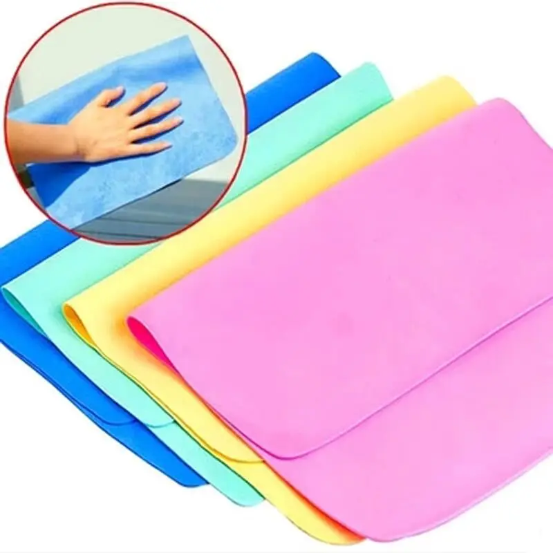 Pet Towels Non-shedding dry hair towel dog bathing PVA Towels Strong absorbent dog bath towel small Magic Towel dog supplies 1Pc