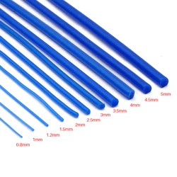 Dental Wax Line Sticks, Sprue como ferramenta dental, Laboratório, 12 tamanhos para escolher, 1 caixa