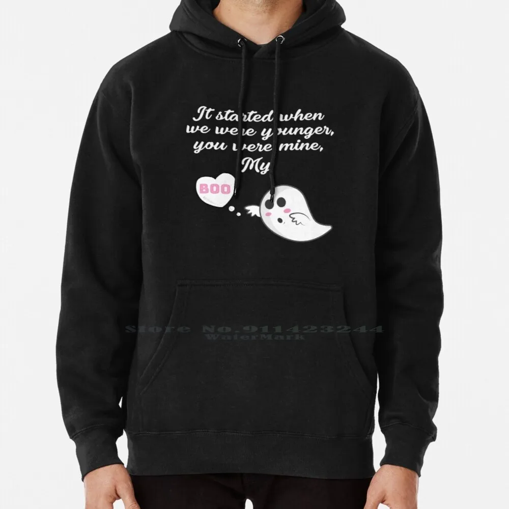 My Boo Hoodie Sweater 6xl Cotton Usher Alicia Keys My Boo Ghost Romantic Cute Funny Date Boyfriend Girlfriend Dating Single